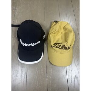 Titleist Golf Hats Taylormade Athletic‎ lot Of 2